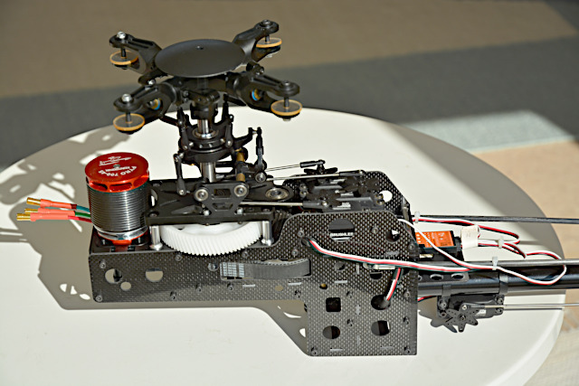mechanical assembly without tail rotor