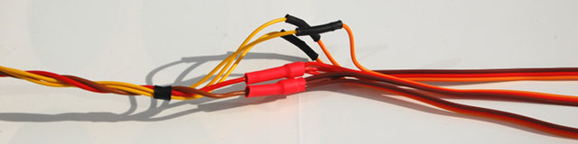 front part of the new cable harness