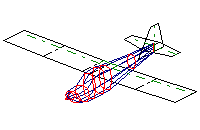 Graupner A-1 Husky in Plane Geometry