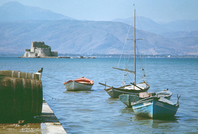 Fort Bourtzi offshore of Nafplio, Greece